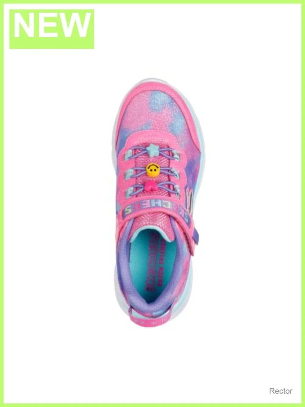 Skechers Girls Power Jams Skech Friends Sparkle Mesh Sneakers